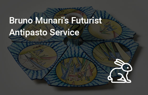 Bruno Munari's Futurist Antipasto Service
