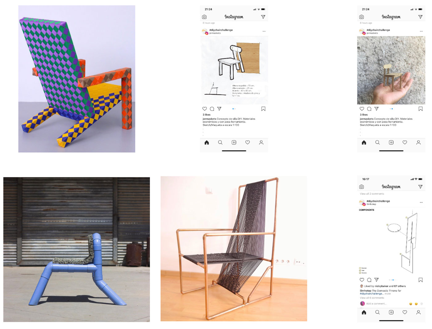 Photostream screenshot of chairs