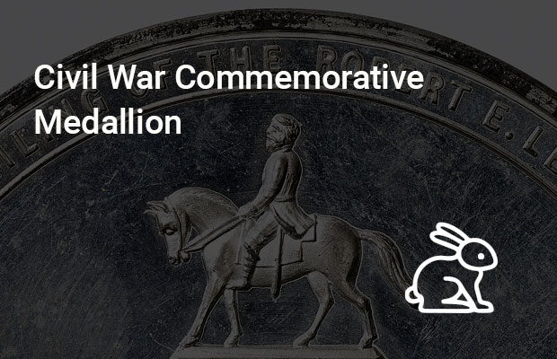 Civil War Commemorative Medallion
