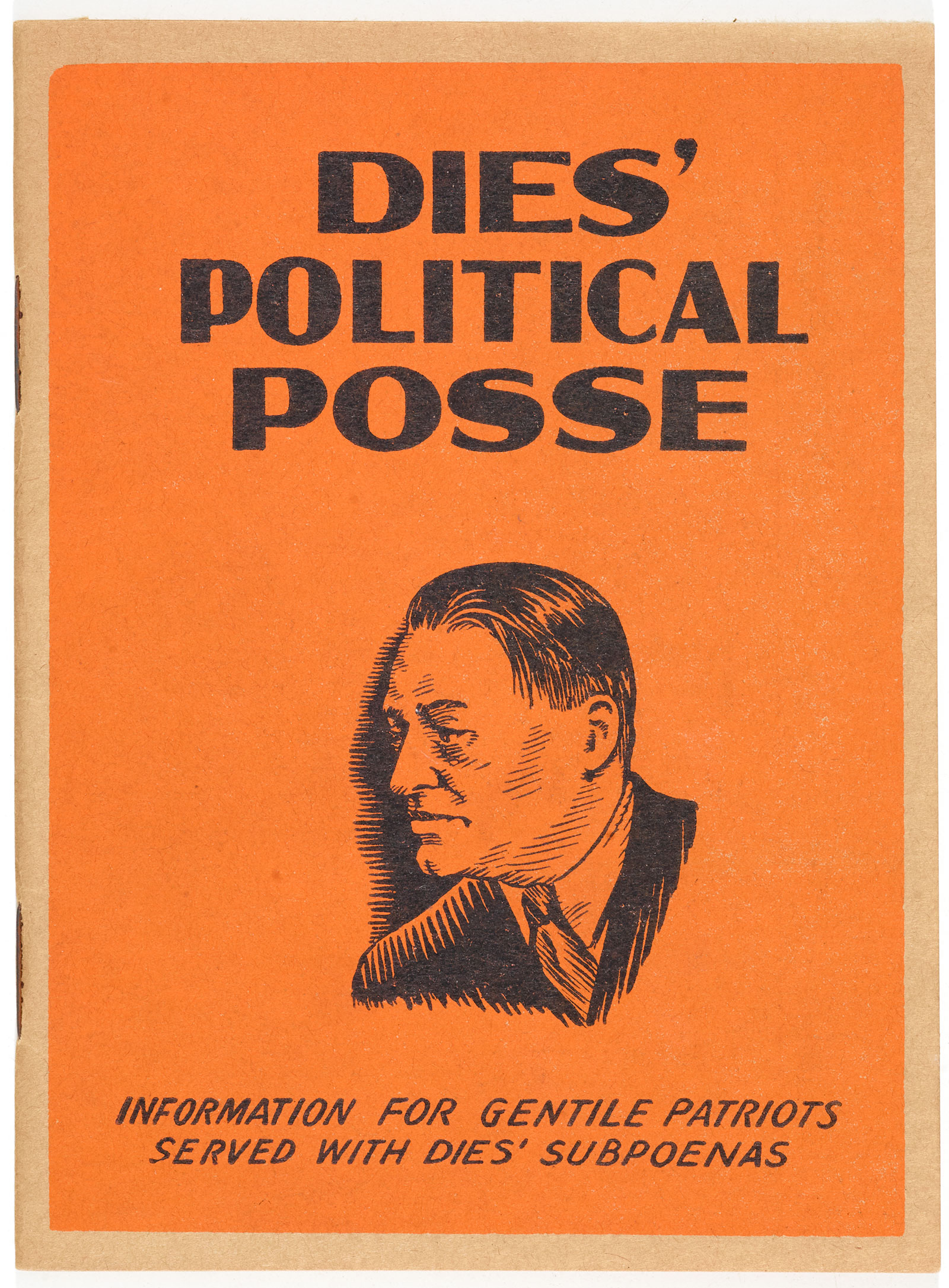 Pamphlet, Dies’ Political Posse