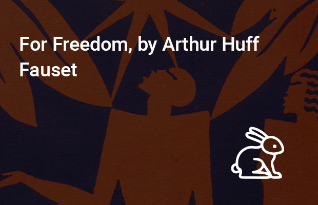 For Freedom, by Arthur Huff Fauset