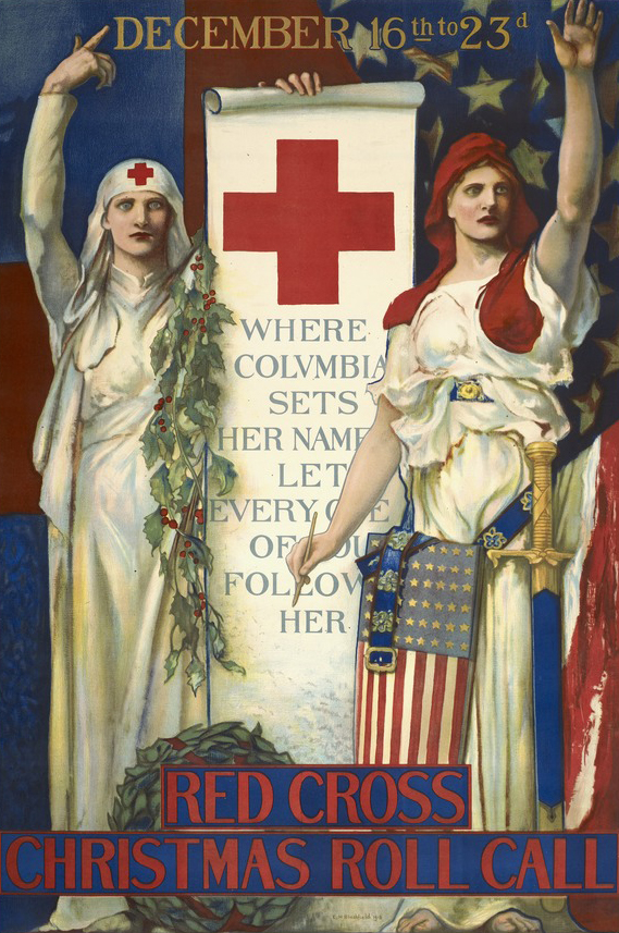 Red Cross Christmas Roll Call poster