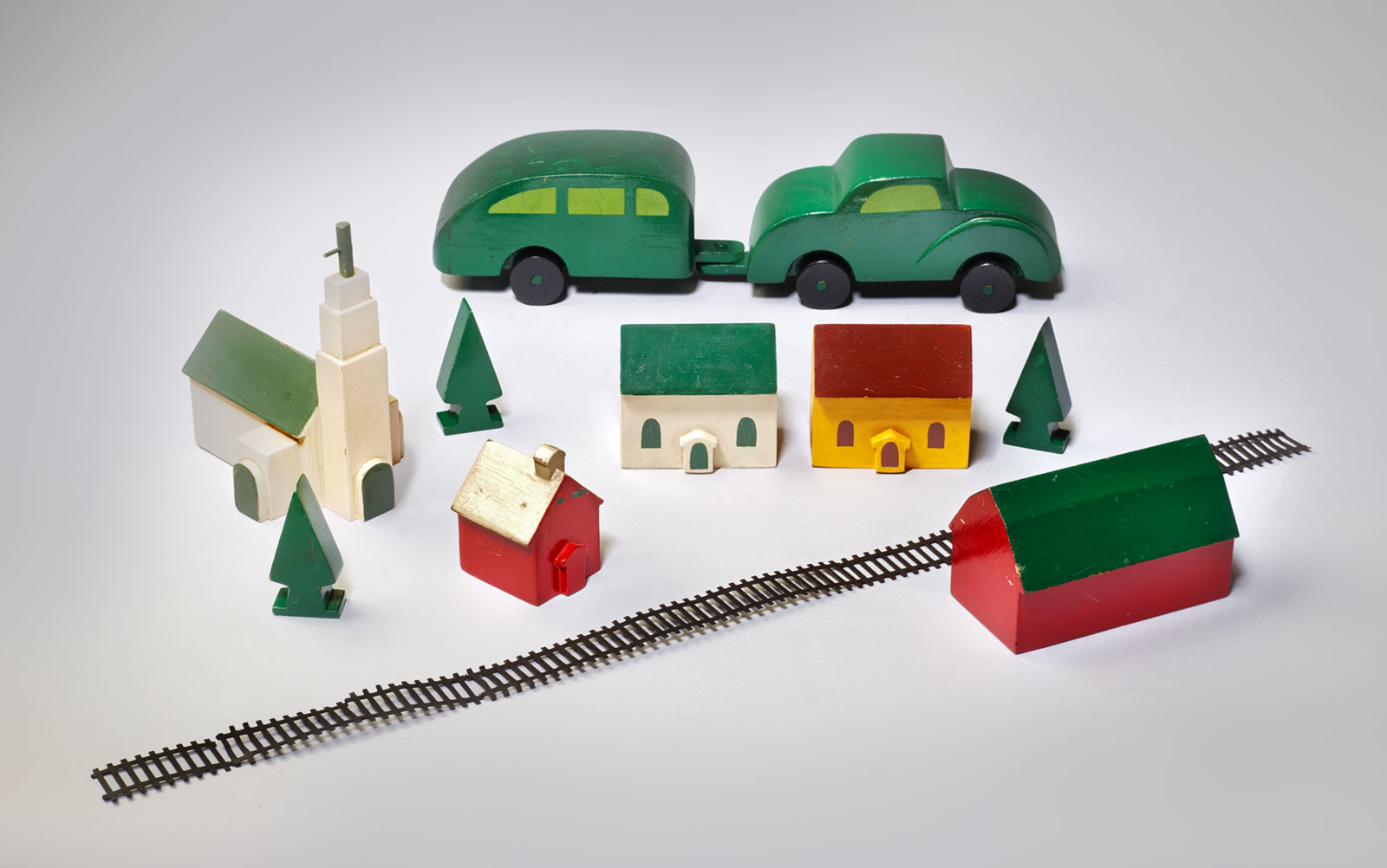 Toy town set